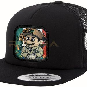 Chapo Bros Mexico Eagle Hat Black, La Chapizza JGL gorra bros, El Chapo Hat